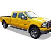imageAPS 304 Stainless Steel Polished Silver 6 inches Running Boards Nerf Bars Side Steps Compatible with Ford F250 F350 Super Duty 19992016 Crew CabStainless Steel Black