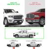 imageAPS Running Boards Nerf Bars Side Steps Compatible with Ram 1500 20192025 Crew Cab Will Not Fit 2018 Previous Generation Build in 1924 Black Powder Coated Running Board StyleStainless Steel Black
