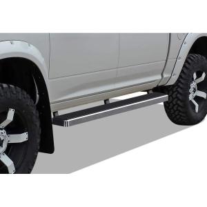 imageAPS 304 Stainless Steel Polished Silver 6 inches Running Boards Nerf Bars Side Steps Compatible with Ram 1500 20092018 Crew Cab ampamp Ram 2500 3500 20102024Silver
