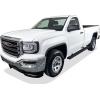 imageAPS Running Boards Side Steps Compatible with Chevy Silverado GMC Sierra 20072018 Regular Cab ampamp 2500 3500 2019 Exclude 07 ClassicInclude 19 1500LD Stainless Steel Black Powder Coated 6inStainless Steel Black