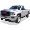 imageAPS Running Boards Side Steps Compatible with Chevy Silverado GMC Sierra 20072018 Regular Cab ampamp 2500 3500 2019 Exclude 07 ClassicInclude 19 1500LD Stainless Steel Black Powder Coated 6inPolished