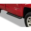 imageAPS Running Boards Side Steps Compatible with Chevy Silverado GMC Sierra 20072018 Regular Cab ampamp 2500 3500 2019 Exclude 07 ClassicInclude 19 1500LD Stainless Steel Black Powder Coated 6inAluminum Black