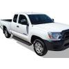 imageAPS Running Boards 6in Black Compatible with Tacoma Extended Access Cab 0523