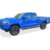 imageAPS Running Boards Nerf Bars Side Steps Step Bars Compatible with Toyota Tacoma 20052023 Access Cab Stainless Steel Black Powder Coated 5 inchesStainless Steel Black