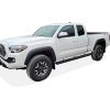 imageAPS iBoard Compatible with Toyota Tacoma 20052023 Access Cab Nerf Bars 5 inchesStainless Steel Black