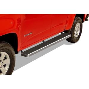 imageAPS 304 Stainless Steel Polished Silver 6 inches Running Boards Nerf Bars Side Steps Compatible with Chevy Colorado GMC Canyon 20152025 Crew Cab