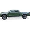 imageAPS 304 Stainless Steel Polished Silver 5 inches Running Boards Nerf Bars Side Steps Compatible with Toyota Tacoma 20052023 Double Crew CabAluminum Black
