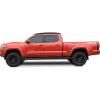imageAPS 304 Stainless Steel Polished Silver 5 inches Running Boards Nerf Bars Side Steps Compatible with Toyota Tacoma 20052023 Double Crew CabAluminum Black