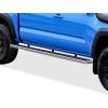 imageAPS 304 Stainless Steel Polished Silver 5 inches Running Boards Nerf Bars Side Steps Compatible with Toyota Tacoma 20052023 Double Crew CabStainless Steel Polished