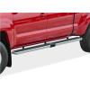 imageAPS 304 Stainless Steel Polished Silver 5 inches Running Boards Nerf Bars Side Steps Compatible with Toyota Tacoma 20052023 Double Crew CabStainless Steel Polished