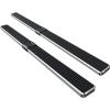 imageAPS 304 Stainless Steel Polished Silver 5 inches Running Boards Nerf Bars Side Steps Compatible with Toyota Tacoma 20052023 Double Crew CabStainless Steel Polished