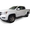 imageAPS 6inch Black Stainless Steel Powder Coated Flat Style Running Boards Nerf Bars Side Steps Compatible with Chevy Colorado GMC Canyon 20152025 Crew CabStainless Steel Black