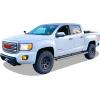 imageAPS 6inch Black Stainless Steel Powder Coated Flat Style Running Boards Nerf Bars Side Steps Compatible with Chevy Colorado GMC Canyon 20152025 Crew CabStainless Steel Polished