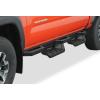 imageAPS Black 6 Inches Tubular Drop Down Style Nerf Bars Running Boards Compatible with Toyota Tacoma 20052023 Double Crew CabBlack