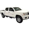 imageAPS Black 6 Inches Tubular Drop Down Style Nerf Bars Running Boards Compatible with Toyota Tacoma 20052023 Double Crew CabBlack