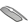 imageAPS Compatible with Chevy Malibu 20142015 ampamp 16 Limited Main Upper Stainless Steel Black Mesh Front Grill Grille Insert C76340HBlack