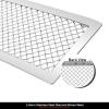 imageAPS Compatible with Chevy Malibu 20142015 ampamp 16 Limited Main Upper Stainless Steel Black Mesh Front Grill Grille Insert C76340HChrome