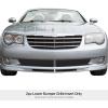imageAPS Compatible with Chrysler Crossfire 20042008 Lower Bumper Stainless Steel Chrome Mesh Front Grill Grille Insert R76526TBlack