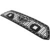 imageAPS Compatible with Toyota Tacoma 20122015 Main Upper Stainless Steel Black Mesh Rivet Studs Front Grill Grille Insert TL6971HBlack