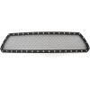 imageAPS Compatible with Toyota Tacoma 20122015 Main Upper Stainless Steel Black Mesh Rivet Studs Front Grill Grille Insert TL6971HBlack