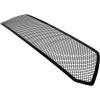 imageAPS Compatible with Toyota Tacoma 20122015 Main Upper Stainless Steel Black Mesh Rivet Studs Front Grill Grille Insert TL6971HBlack