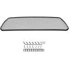 imageAPS Compatible with Toyota Tacoma 20122015 Main Upper Stainless Steel Black Mesh Rivet Studs Front Grill Grille Insert TL6971HBlack