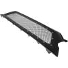 imageAPS Compatible with Toyota Tacoma 20122015 Main Upper Stainless Steel Black Mesh Rivet Studs Front Grill Grille Insert TL6971HBlack