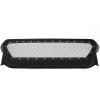 imageAPS Compatible with Toyota Tacoma 20122015 Main Upper Stainless Steel Black Mesh Rivet Studs Front Grill Grille Insert TL6971HBlack