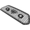 imageAPS Compatible with Toyota Tacoma 20162017 Main Upper Carbon Steel Black Mesh Front Grill Grille Insert TC6358KBlack