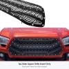 imageAPS Compatible with Toyota Tacoma 20162017 Main Upper Carbon Steel Black Mesh Front Grill Grille Insert TC6358KBlack