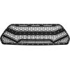 imageAPS Compatible with Toyota Tacoma 20162017 Main Upper Carbon Steel Black Mesh Front Grill Grille Insert TC6358KBlack