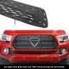 imageAPS Compatible with Toyota Tacoma 20162017 Main Upper Carbon Steel Black Mesh Front Grill Grille Insert TC6358KBlack