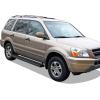 imageAPS Running Boards 5 inches Matte Black Compatible with Honda Pilot 20032008 ampamp Acura MDX 0206 Stainless Steel Side Steps Side BarsAluminum Black
