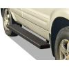 imageAPS Running Boards 5 inches Matte Black Compatible with Honda Pilot 20032008 ampamp Acura MDX 0206 Stainless Steel Side Steps Side BarsAluminum Black