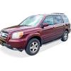 imageAPS Running Boards 5 inches Matte Black Compatible with Honda Pilot 20032008 ampamp Acura MDX 0206 Stainless Steel Side Steps Side BarsPolished