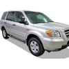 imageAPS Running Boards 5 inches Matte Black Compatible with Honda Pilot 20032008 ampamp Acura MDX 0206 Stainless Steel Side Steps Side BarsSilver