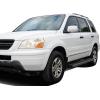 imageAPS Running Boards 5 inches Matte Black Compatible with Honda Pilot 20032008 ampamp Acura MDX 0206 Stainless Steel Side Steps Side BarsStainless Steel Black