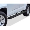 imageAPS Running Boards Nerf Bars Side Steps Step Bars Compatible with Chevy Colorado GMC Canyon 20152025 Crew Cab Stainless Steel Black Powder Coated 5 inchesStainless Steel Black