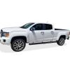 imageAPS Running Boards Nerf Bars Side Steps Step Bars Compatible with Chevy Colorado GMC Canyon 20152025 Crew Cab Stainless Steel Black Powder Coated 5 inchesAluminum Black