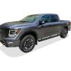 imageAPS Running Boards Nerf Bars Side Steps Step Bars Compatible with Nissan Titan 20042015 ampamp 20172025 Crew Cab ampamp Titan XD 1625 Black Powder Coated Running Board StyleAluminum Black
