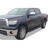 imageAPS Running Boards Nerf Bars Side Steps Step Bars Compatible with Toyota Tundra 20072021 CrewMax Silver Running Board StyleAluminum Black