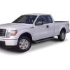 imageAPS Running Boards Style Compatible with Ford F150 20042014 Super Cab Exclude Heritage Edition Nerf Bars Side Steps Side BarsAluminum Black