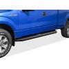 imageAPS Running Boards Style Compatible with Ford F150 20042014 Super Cab Exclude Heritage Edition Nerf Bars Side Steps Side BarsAluminum Black