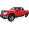 imageAPS Running Boards Style Compatible with Ford F150 20042014 Super Cab Exclude Heritage Edition Nerf Bars Side Steps Side BarsAluminum Black