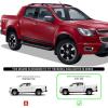imageiBoard Third Generation Black Aluminum Running Boards Side Step for Selected Chevy Colorado GMC Canyon Crew Cab