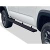 imageAPS 304 Stainless Steel Polished Silver 5 inches Running Boards Nerf Bars Side Steps Compatible with Toyota Tacoma 20052023 Double Crew CabBlack