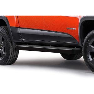 imageAPS Running Boards 6inch Black Compatible with Chevy Colorado GMC Canyon 20152025 Crew Cab Stainless Steel Nerf Bars Side Steps Side Bars