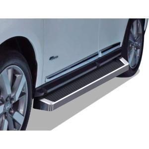 imageAPS Running Boards Nerf Bars Side Steps Step Bars Compatible with Nissan Pathfinder 20132021 Exclude Platinum ampamp Infiniti QX60 20132016 Silver Running Board StyleAluminum Silver