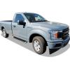 imageAPS Black 5 inches 304 Stainless Steel Running Boards Nerf Bars Side Steps Compatible with Ford F150 20152025 Regular Cab ampamp F250 F350 Super Duty 20172025Aluminum Silver