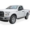 imageAPS Black 5 inches 304 Stainless Steel Running Boards Nerf Bars Side Steps Compatible with Ford F150 20152025 Regular Cab ampamp F250 F350 Super Duty 20172025Black